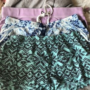 VS PINK lounge shorts